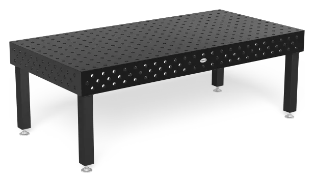 Siegmund S28 Professional 750 Retro 2400x1200 mm plazmanitridált hegesztőasztal