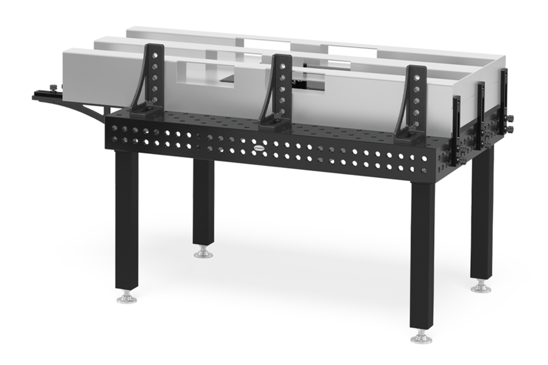 Hegesztőkészülék Siegmund S22 Professional Extreme 8.7 hegesztőasztalon